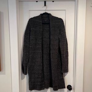 Grey Soft Knit Cardigan - Size medium